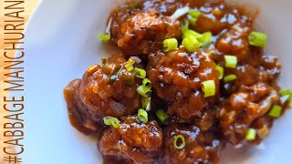 Cabbage Manchurian in Air fryer [upl. by Nolyad]