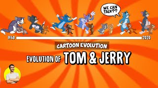 Evolution of TOM AND JERRY  80 Years Explained  CARTOON EVOLUTION [upl. by Fanchon]