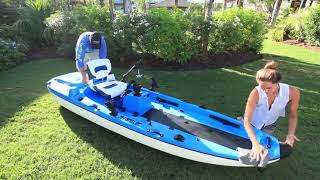 The jetdriven kayak Aquanami jet kayak [upl. by Pascale]