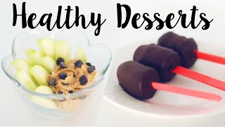 Best Healthy Desserts 5 Easy Recipes [upl. by Yoo]