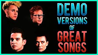 This is how these 10 DEPECHE MODE SONGS 🎵 sounded before their FINAL VERSION [upl. by Greenfield]