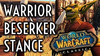 WoW Classic Guide  How to learn Berserker Stance  Warrior Class Quest [upl. by Eirameinna]