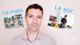 Comment parler de votre routine quotidienne en français [upl. by Yllitnahc]