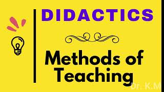 Lecture 06 Methods of Teaching [upl. by Esoj678]