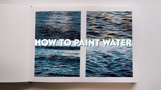 Gouache Water Studies [upl. by Tremain]